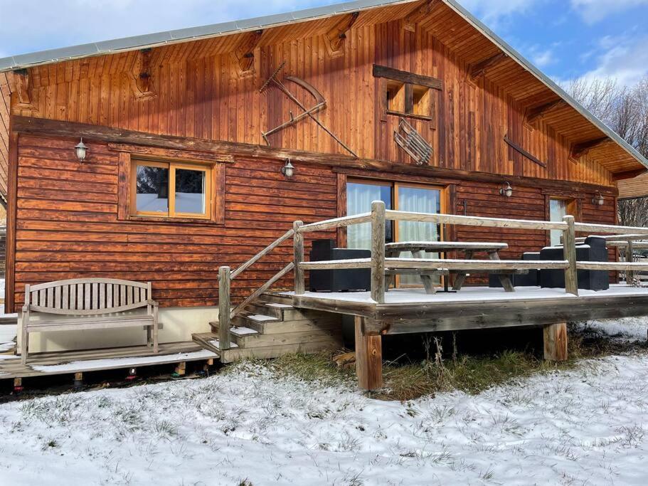 Chalet Familial - Pyrenees, Au Coeur Des 3 Stations La Cabanasse Exterior photo